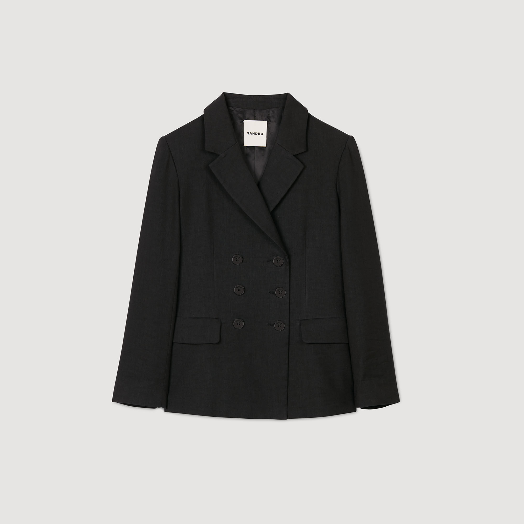Double-breasted suit jacket