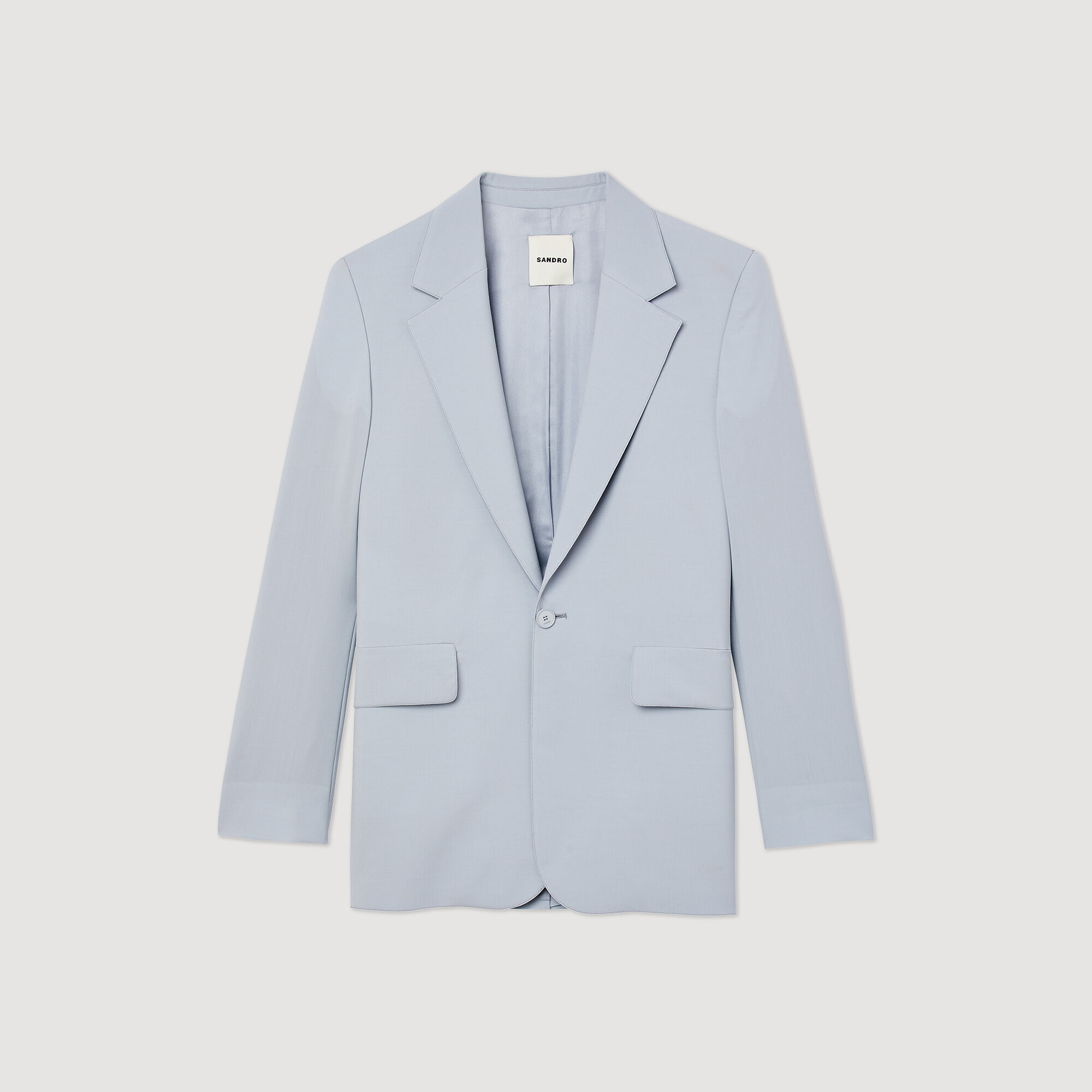 Virgin wool suit jacket