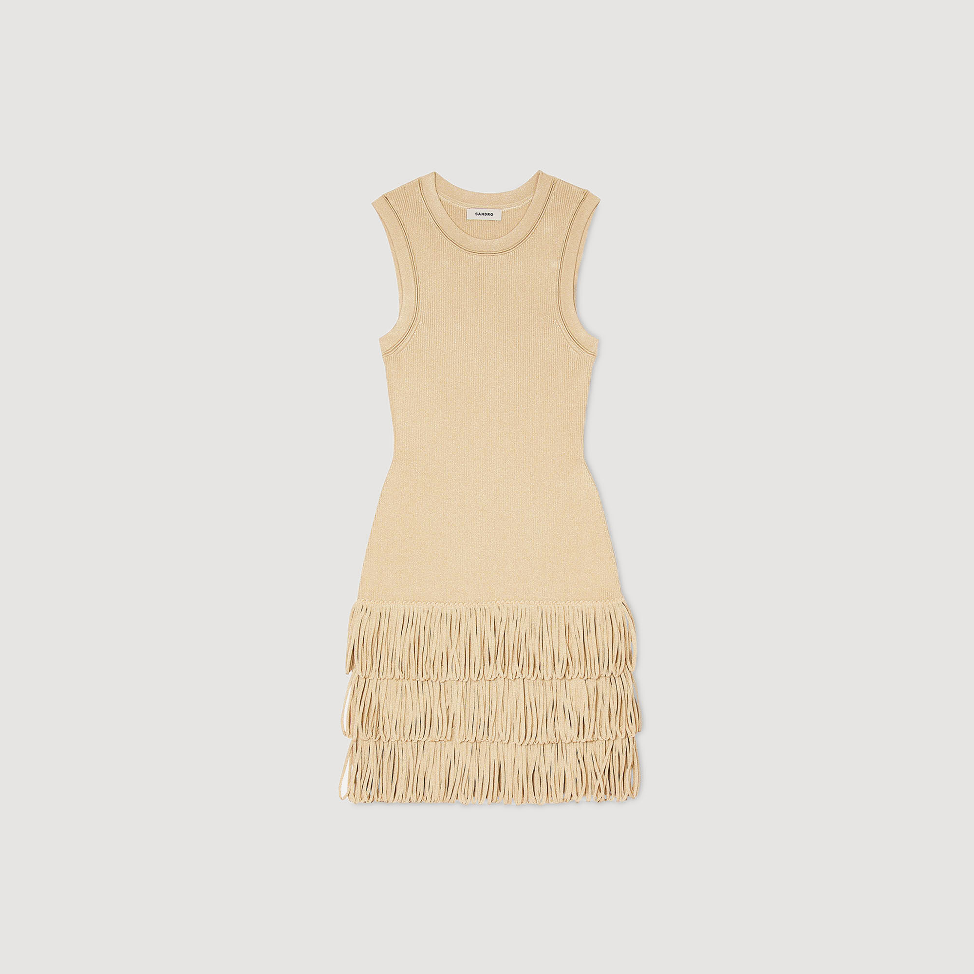 Short knit dress