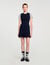 2-in-1 short knit dress