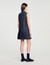 Short denim dress