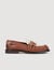 Shiny leather loafers