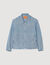 Square cross denim jacket