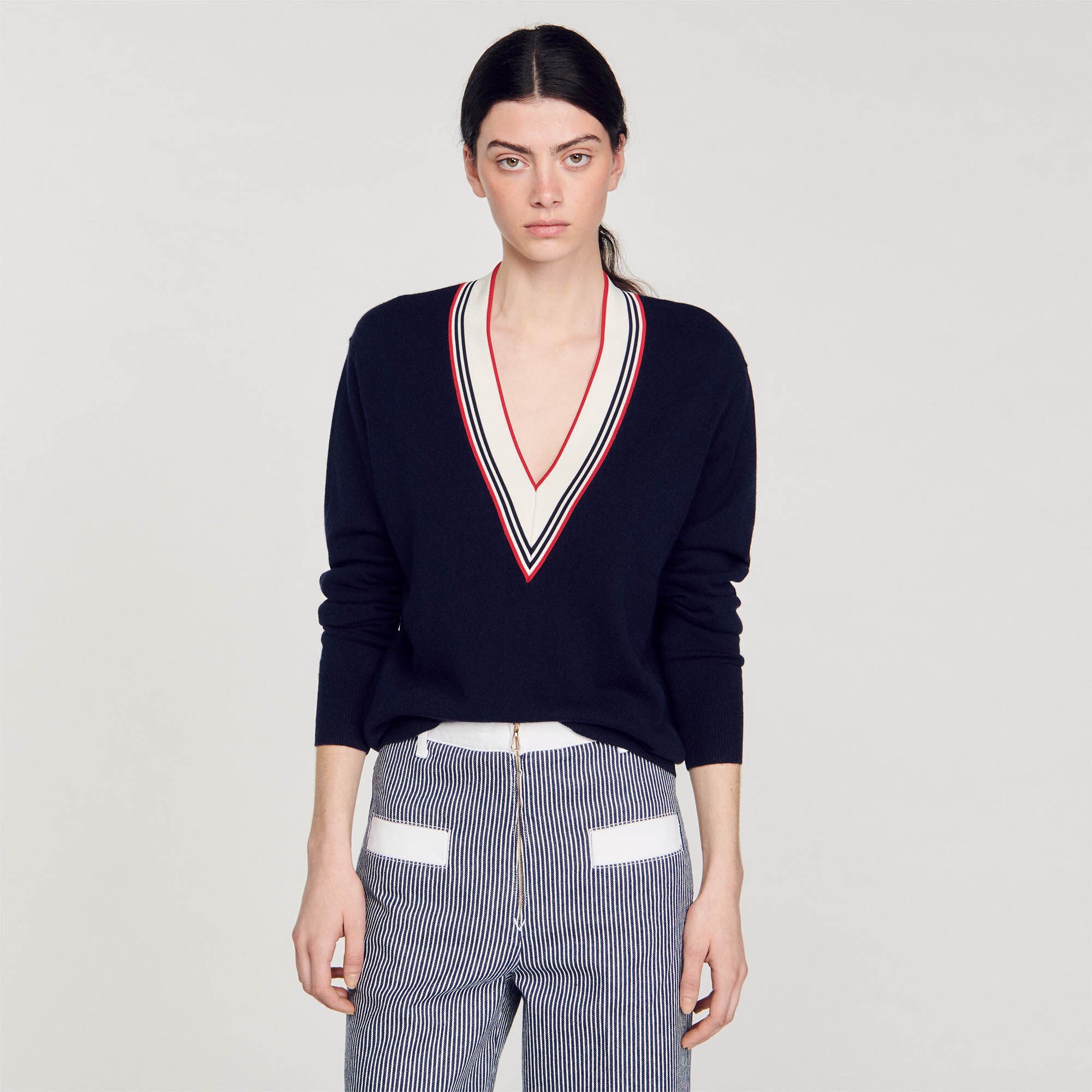 Wool and cashmere jumper