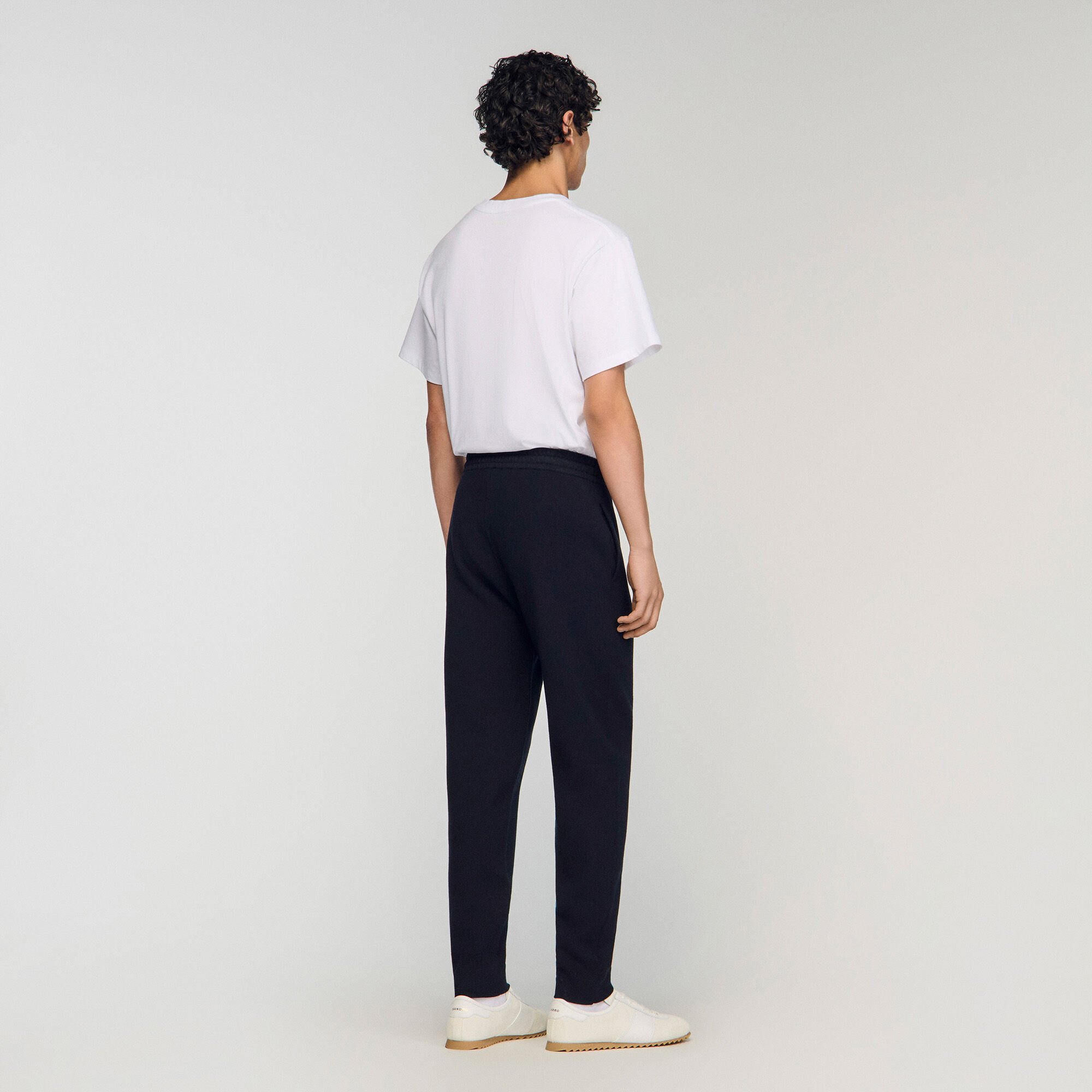 Knit jogging bottoms