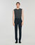 Checked wool trousers