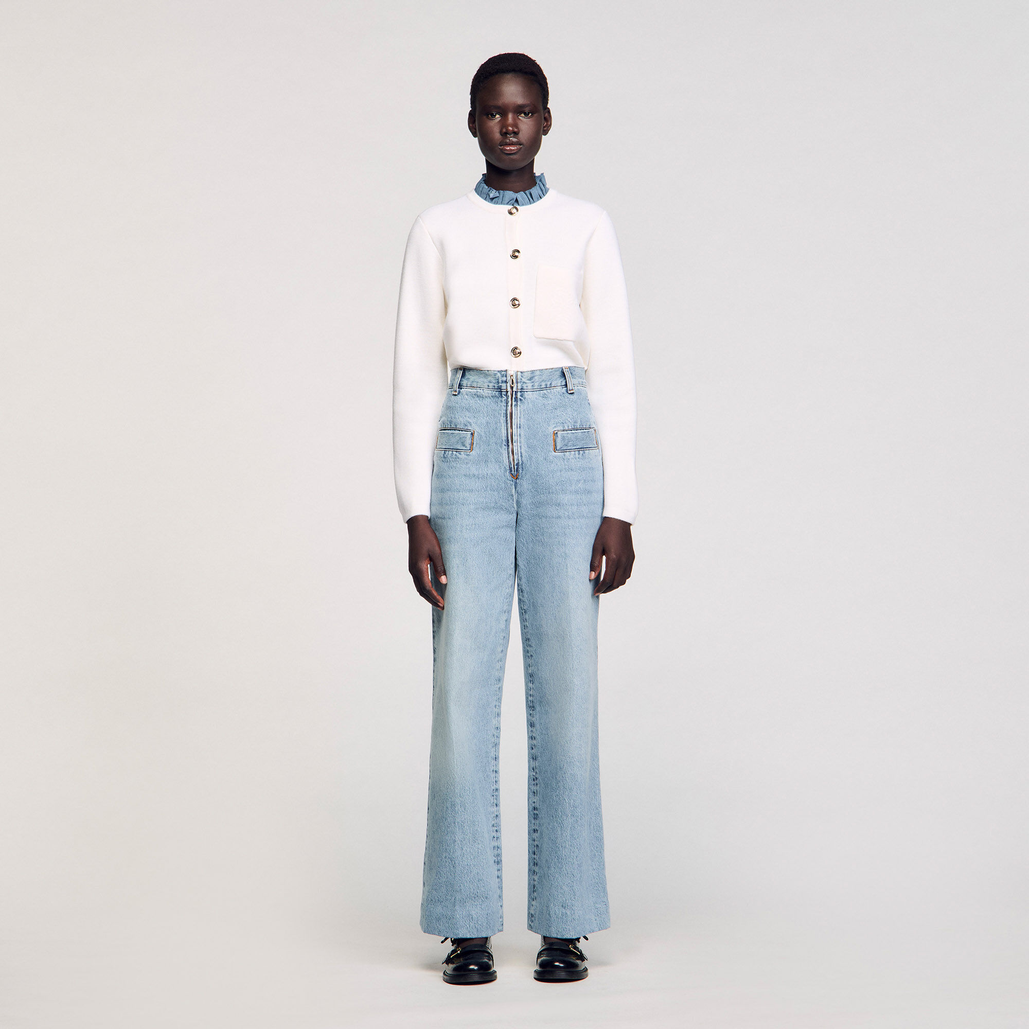 Wide-leg jeans