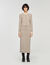 Cardigan with contrast collar