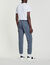 Embroidered fleece jogging bottoms