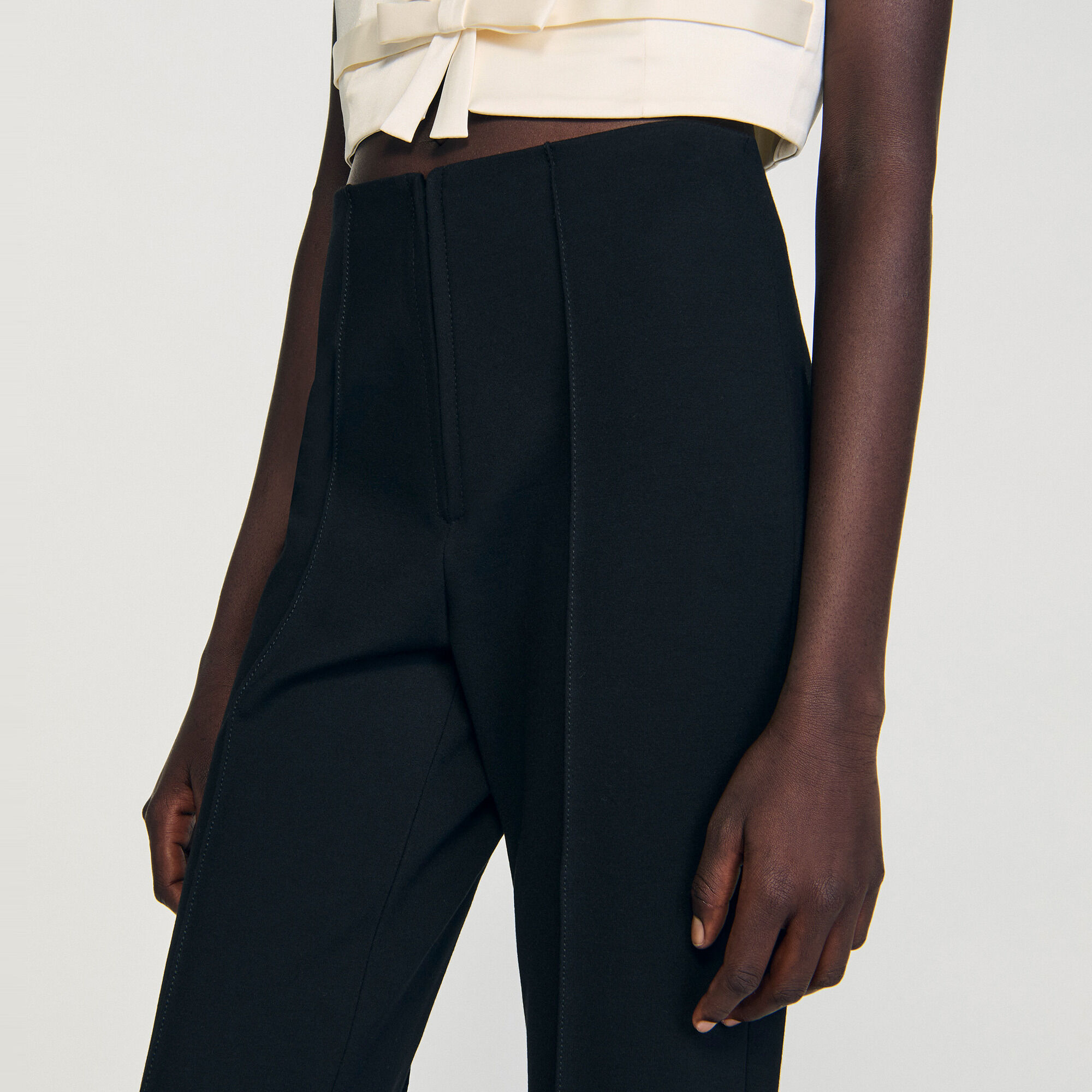 Straight-leg trousers - Women | Sandro