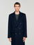 Wool and cashmere coat