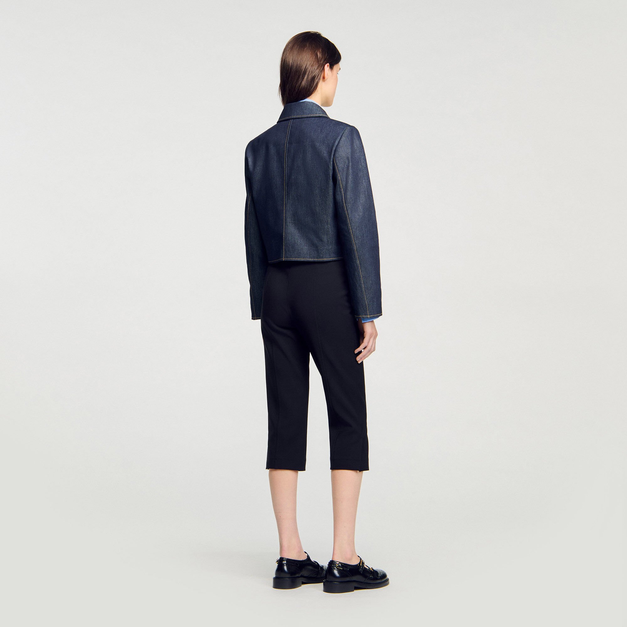 Denim tailored jacket