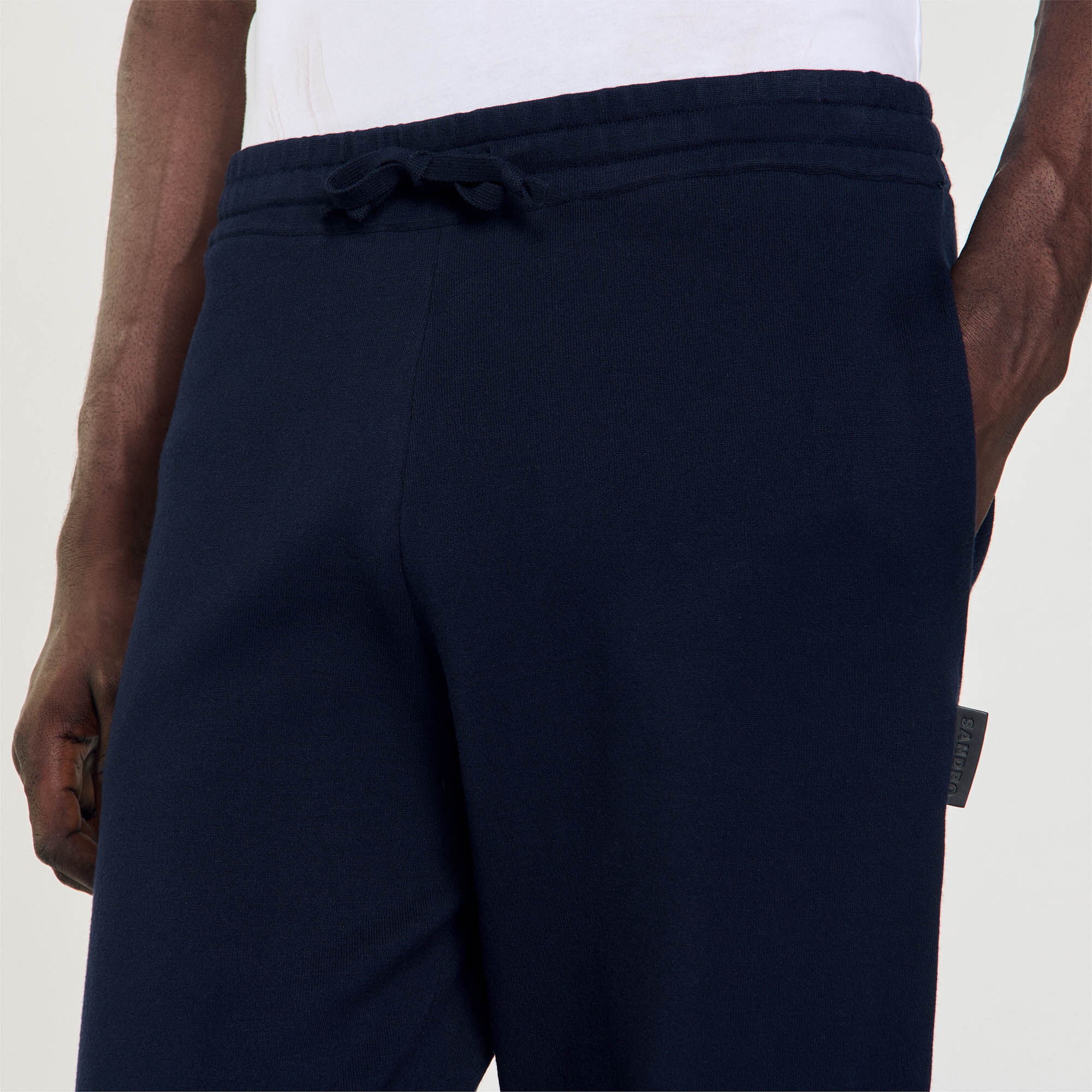 Knit jogging bottoms