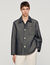Denim-effect worker jacket