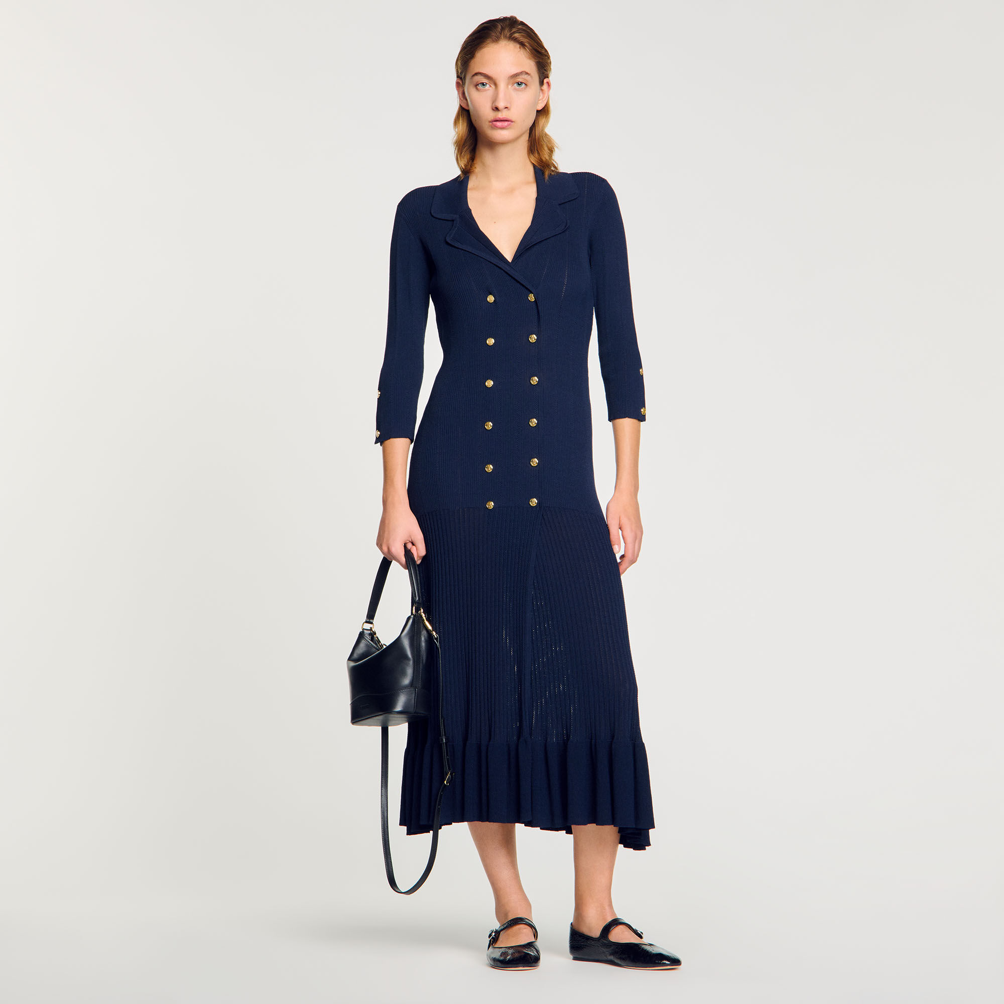 Robe longue sandro 2018 cheap
