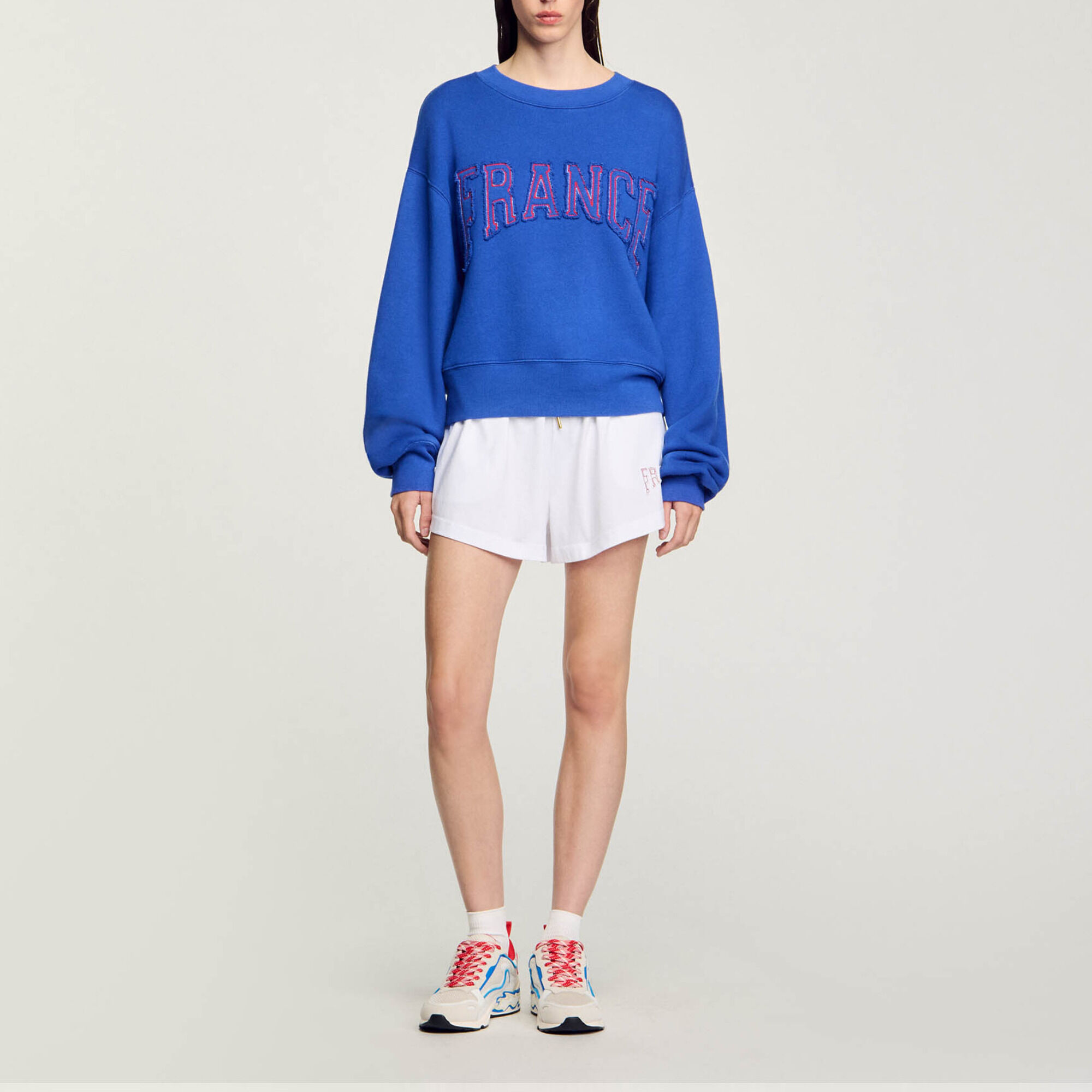 France embroidered sweatshirt - Women | Sandro