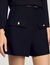 High-waisted shorts
