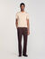 Short-sleeve knitted polo shirt