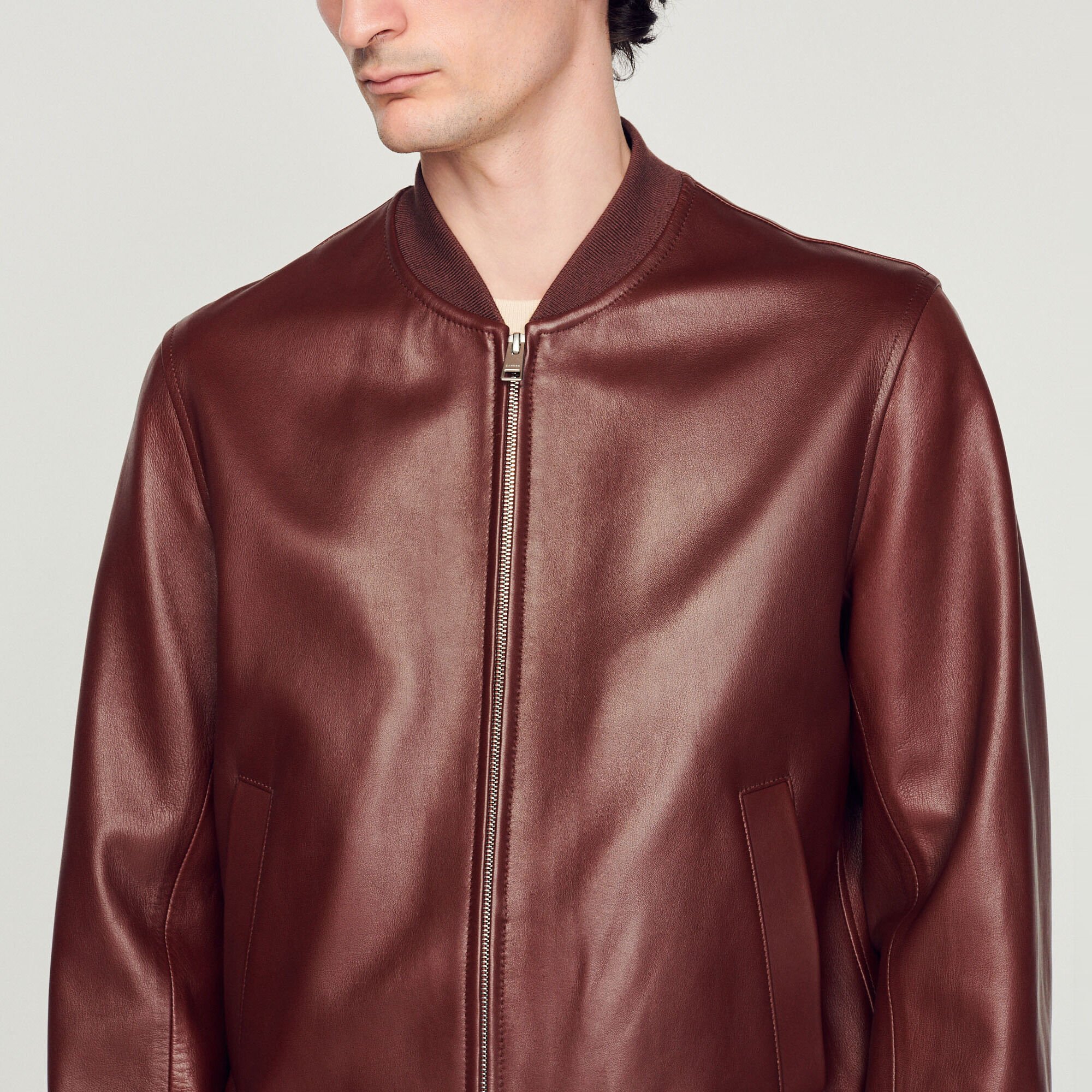 Leather jacket