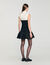 Short two-tone ruffled dress - Women | Sandro