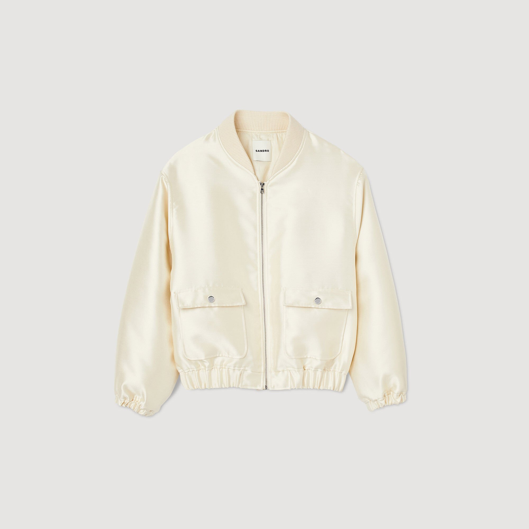 Oversized bomber jacket