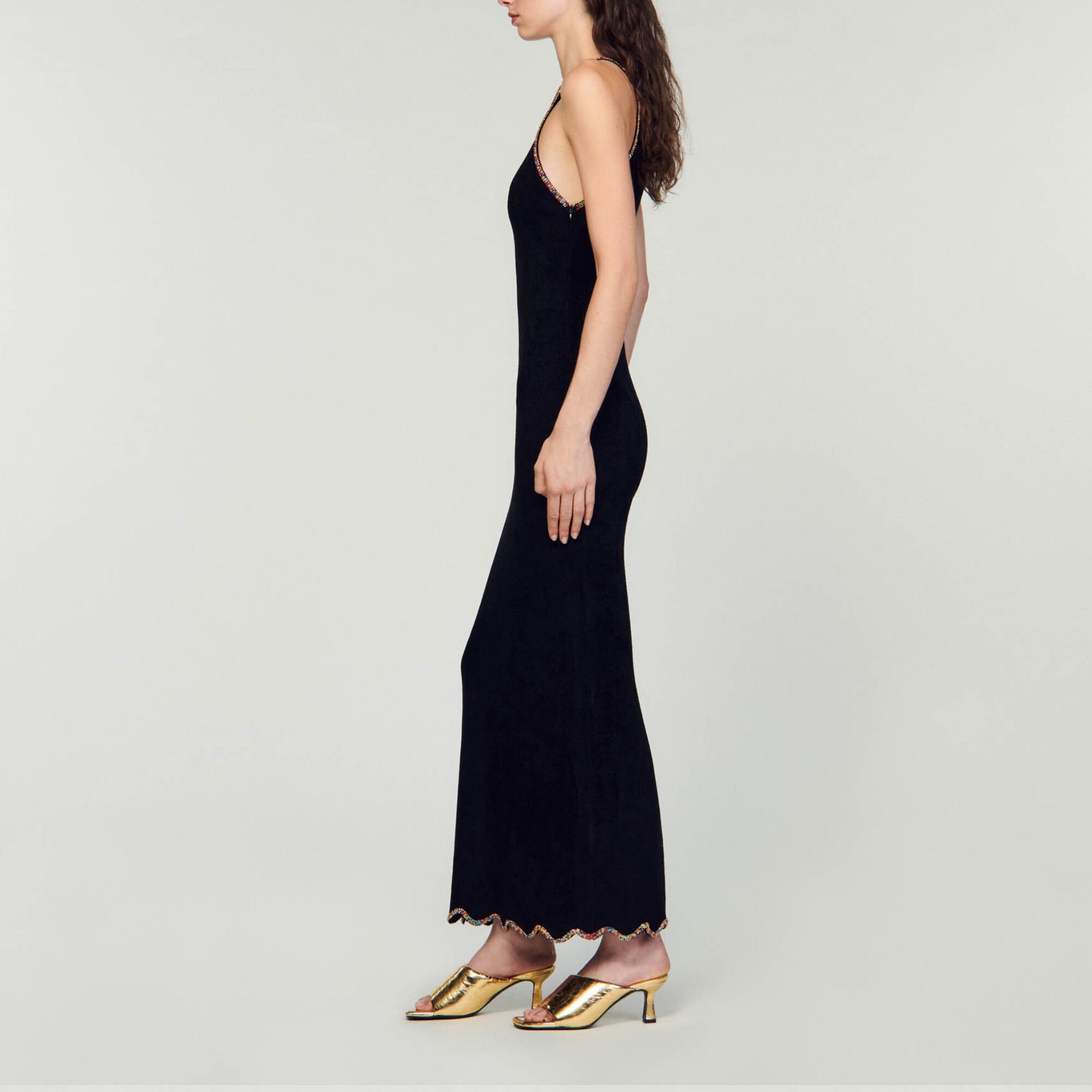 Sleeveless maxi dress