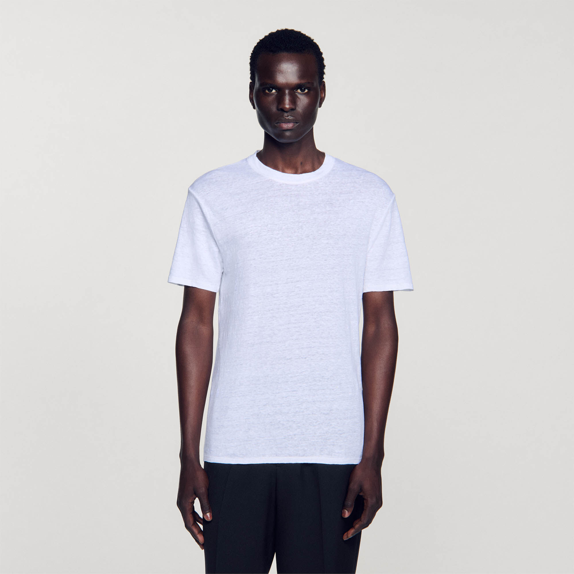 Certified linen T-shirt