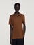 Linen polo shirt