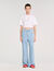 T-shirt with ruffle detail