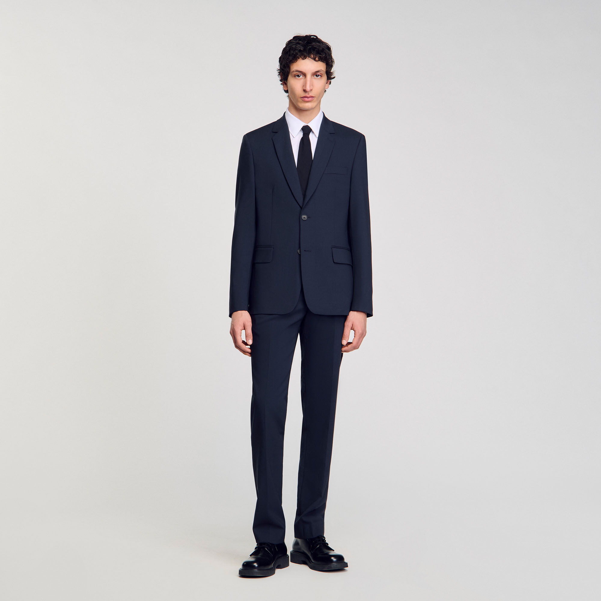 Wool suit jacket