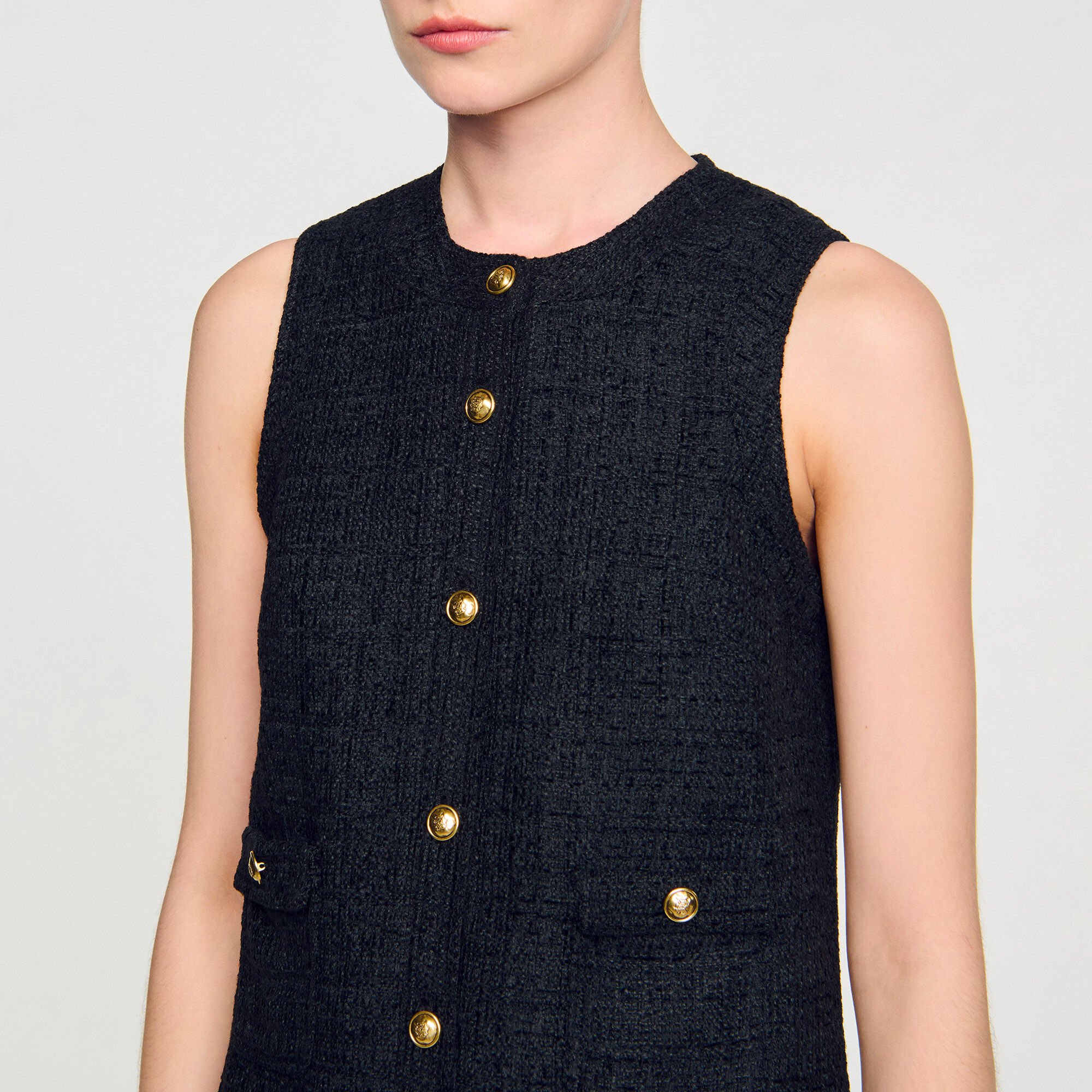 Short tweed dress