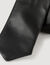 Oversize leather tie