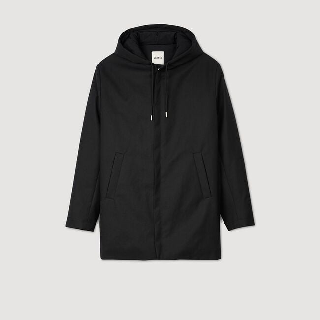 Hooded padded parka - Men | Sandro