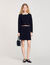 Short knit skirt