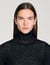 Layered turtleneck jumper