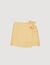 Short skirt with ruffled detail