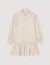 Rhinestone striped shirt dress