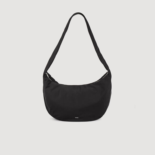 Large nylon hobo bag