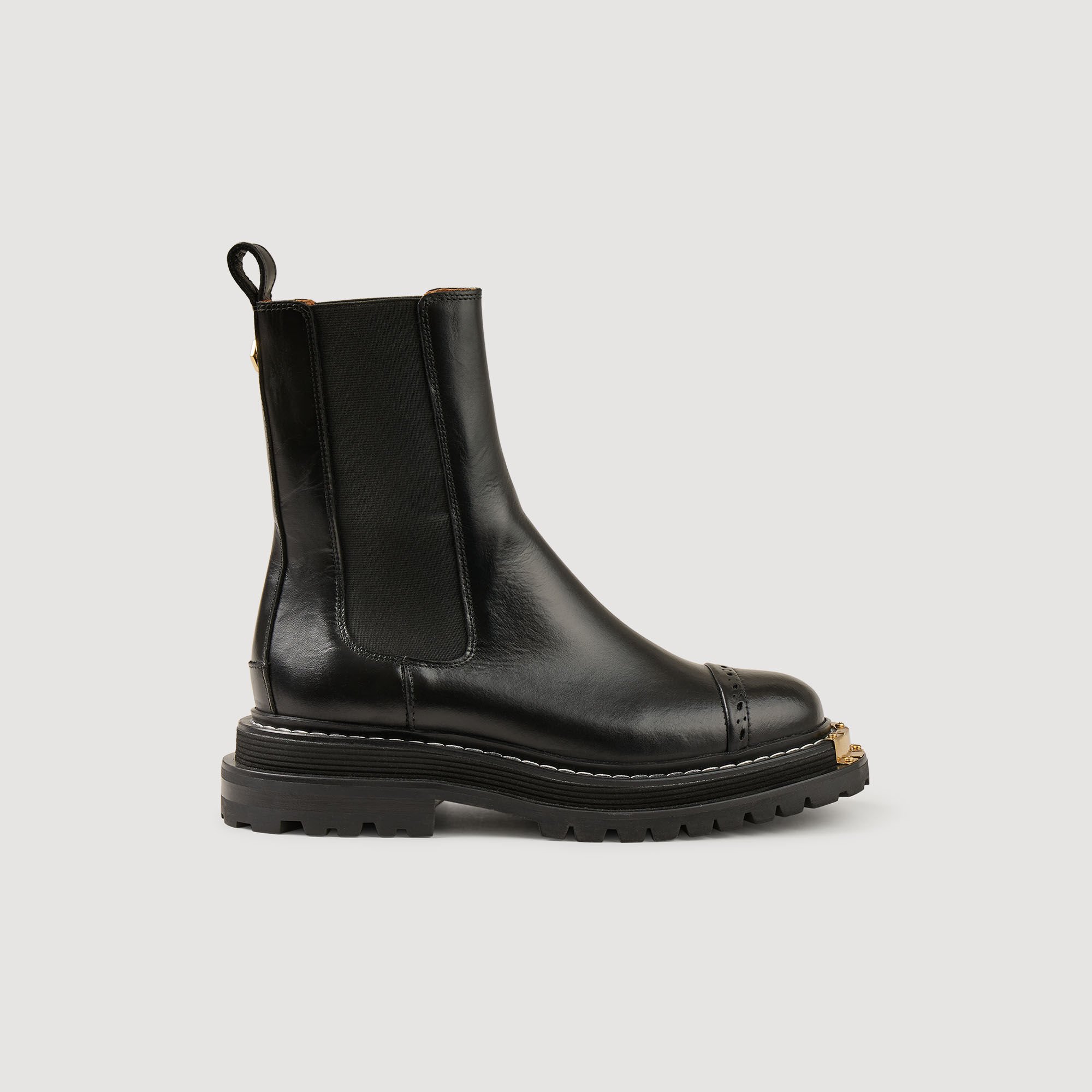 Leather Chelsea boots