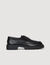 Leather boat shoes