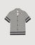 Square Cross motif flowing blouse