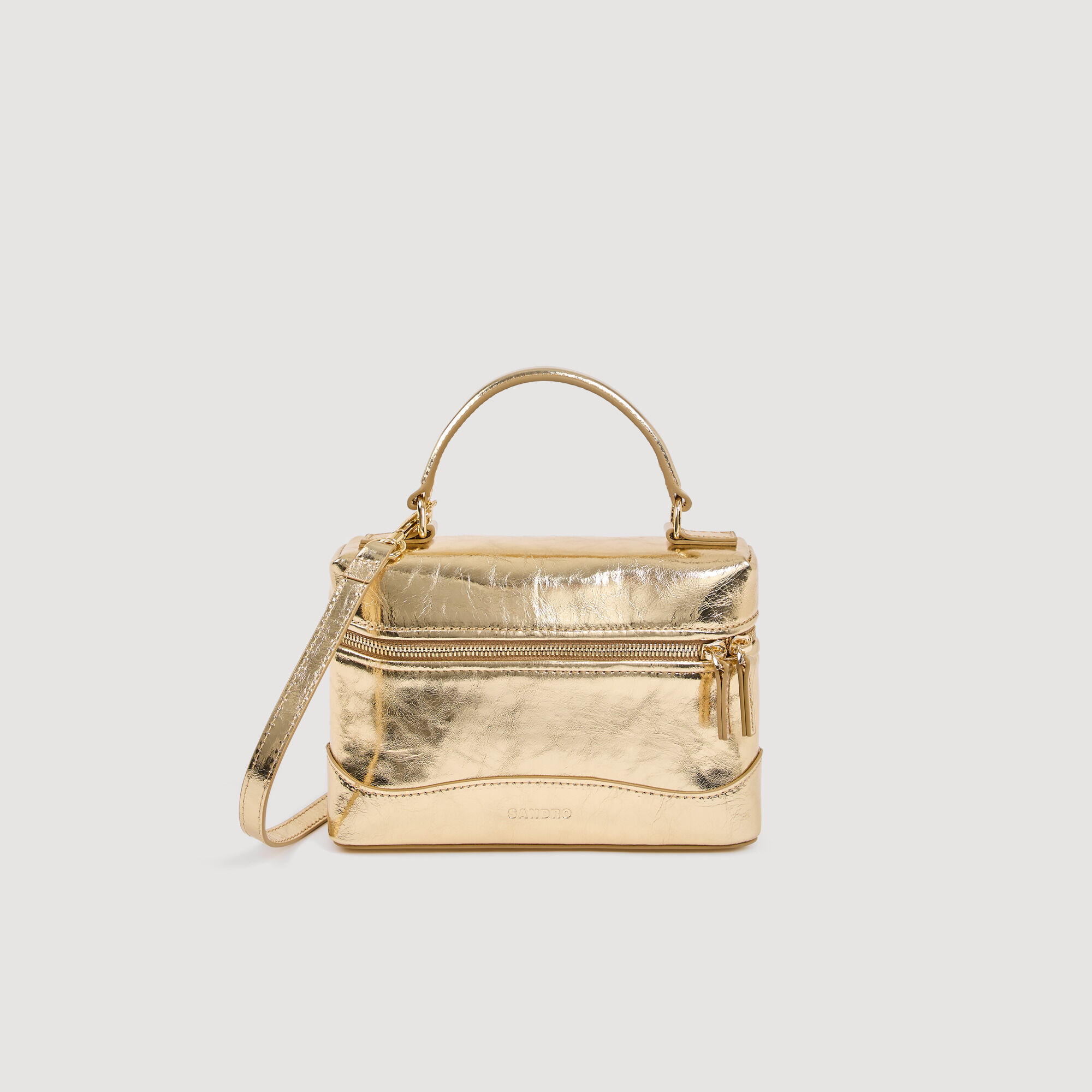 Tangolino metallic leather bag