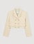 Cropped buttoned jacket