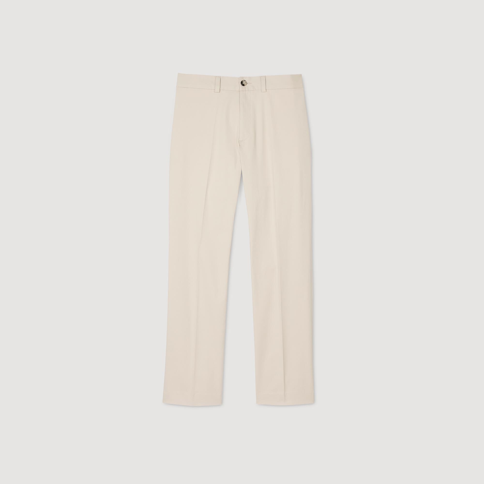 Straight-leg chinos