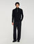 Zipped standing collar wool jumper - Men | Sandro