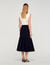 Long ruffled skirt