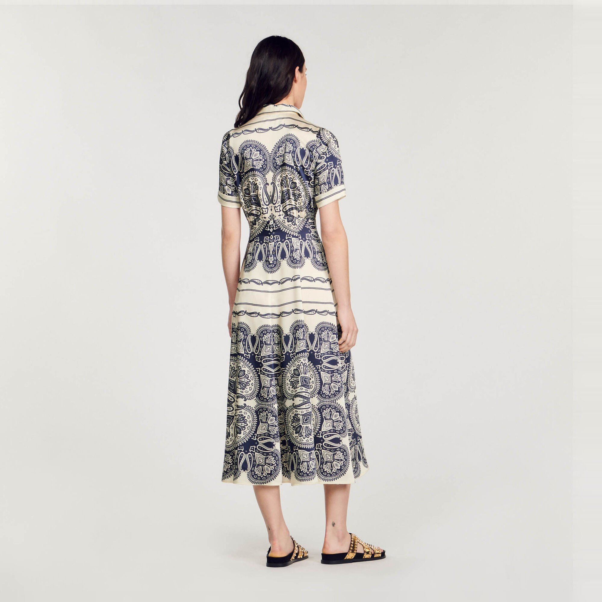 Patterned maxi dress