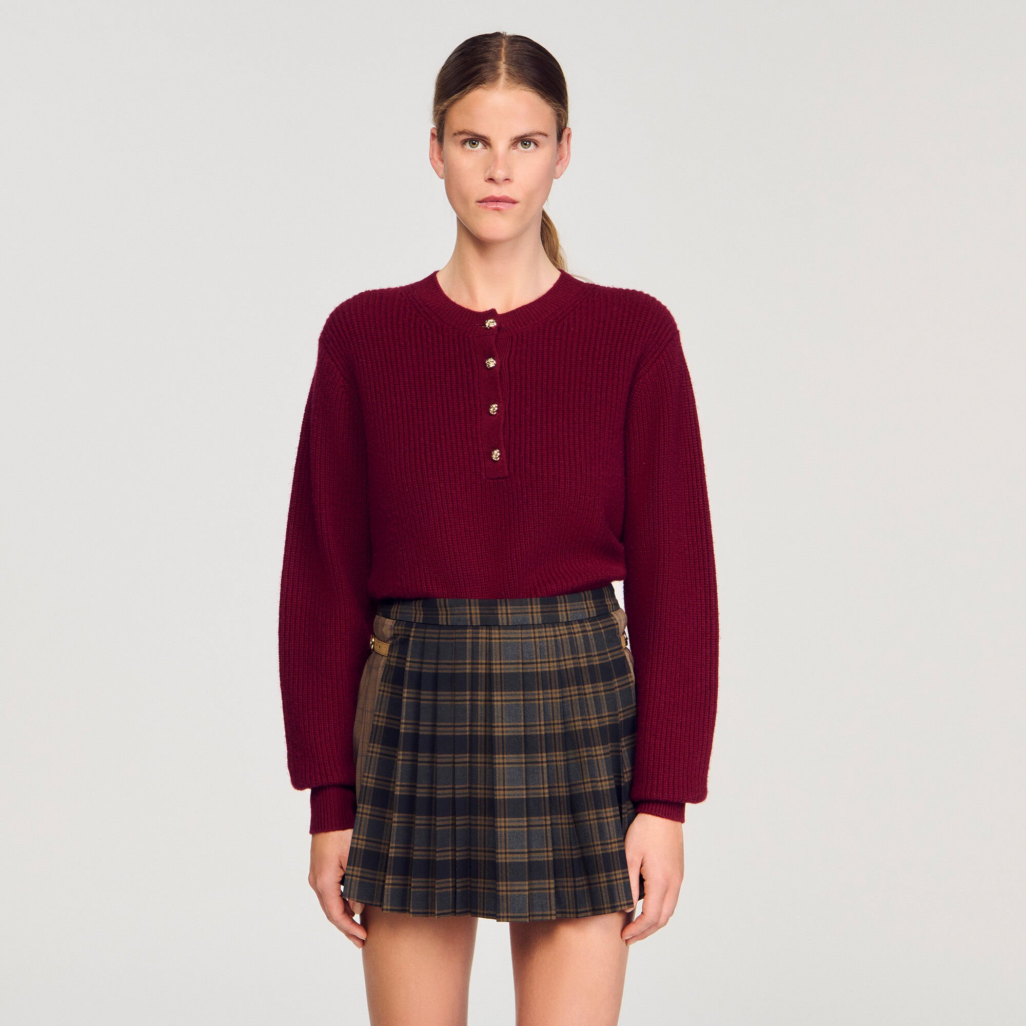 Wool and cashmere jumper