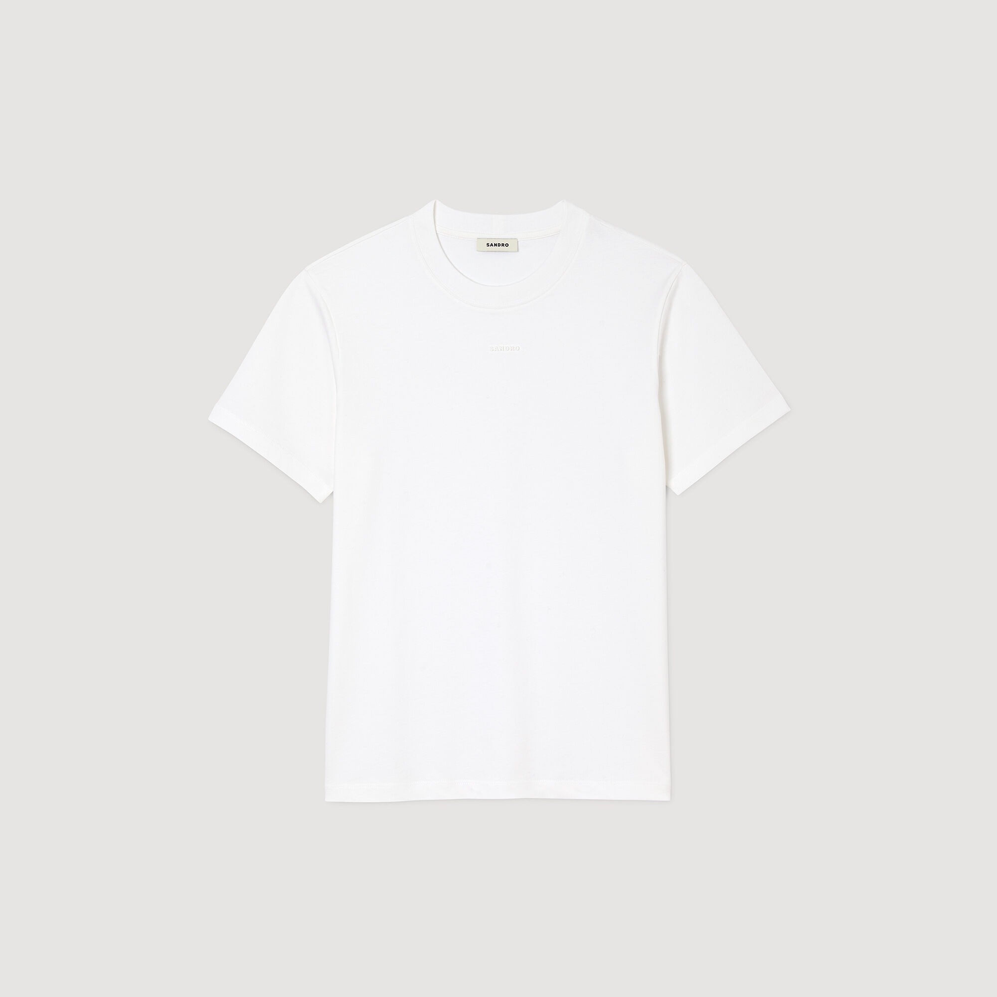 Cotton T-shirt with logo