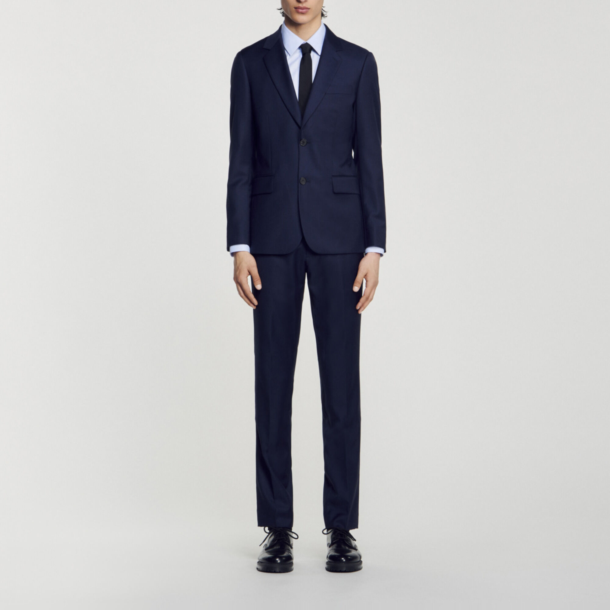 Virgin wool suit jacket